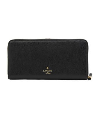 ランバン　オン　ブルー　ＬＡＮＶＩＮ　ｅｎ　Ｂｌｅｕ　リュバン　ラウンド長財布