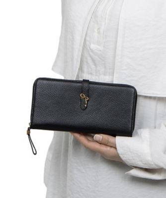 ランバン　オン　ブルー　ＬＡＮＶＩＮ　ｅｎ　Ｂｌｅｕ　リュバン　ラウンド長財布