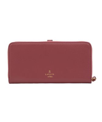 ランバン　オン　ブルー　ＬＡＮＶＩＮ　ｅｎ　Ｂｌｅｕ　リュバン　ラウンド長財布