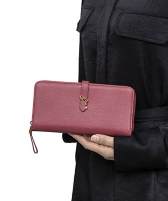 ランバン　オン　ブルー　ＬＡＮＶＩＮ　ｅｎ　Ｂｌｅｕ　リュバン　ラウンド長財布