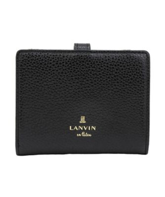 ランバン　オン　ブルー　ＬＡＮＶＩＮ　ｅｎ　Ｂｌｅｕ　リュバン　コンパクト二つ折り財布