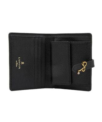 ランバン　オン　ブルー　ＬＡＮＶＩＮ　ｅｎ　Ｂｌｅｕ　リュバン　コンパクト二つ折り財布