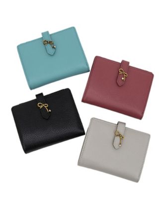 ランバン　オン　ブルー　ＬＡＮＶＩＮ　ｅｎ　Ｂｌｅｕ　リュバン　コンパクト二つ折り財布