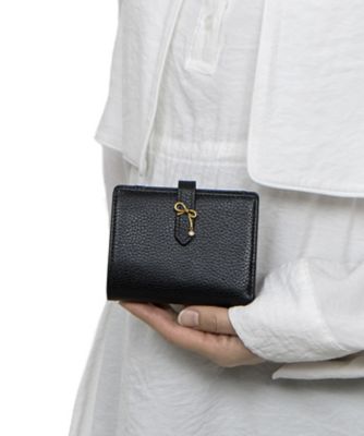 ランバン　オン　ブルー　ＬＡＮＶＩＮ　ｅｎ　Ｂｌｅｕ　リュバン　コンパクト二つ折り財布