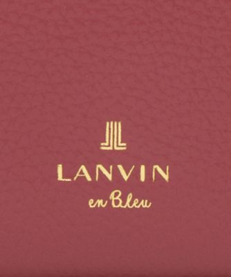 ランバン　オン　ブルー　ＬＡＮＶＩＮ　ｅｎ　Ｂｌｅｕ　リュバン　コンパクト二つ折り財布