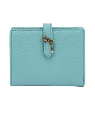 ランバン　オン　ブルー　ＬＡＮＶＩＮ　ｅｎ　Ｂｌｅｕ　リュバン　コンパクト二つ折り財布