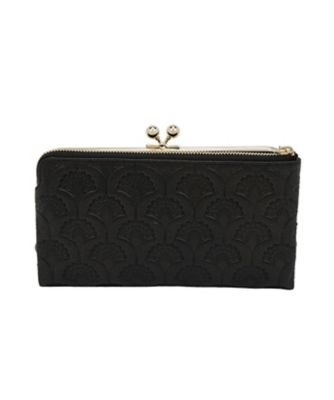 アナスイ　ＡＮＮＡ　ＳＵＩ　ピーコック　二つ折り口金長財布