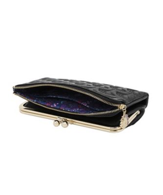 アナスイ　ＡＮＮＡ　ＳＵＩ　ピーコック　二つ折り口金長財布
