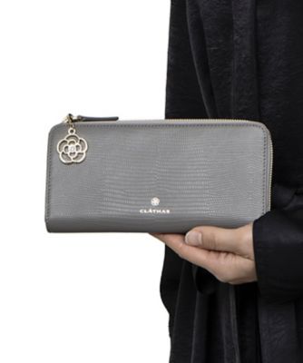 クレイサス　ＣＬＡＴＨＡＳ　ペーシュ　Ｌファス長財布