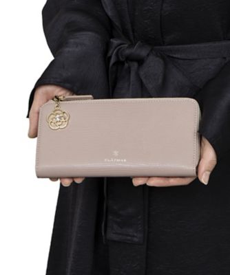 クレイサス　ＣＬＡＴＨＡＳ　ペーシュ　Ｌファス長財布
