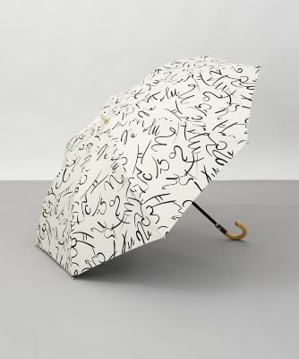 プリント晴雨兼用傘（２段折り・トップフラット）