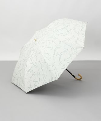 プリント晴雨兼用傘（２段折り・トップフラット）