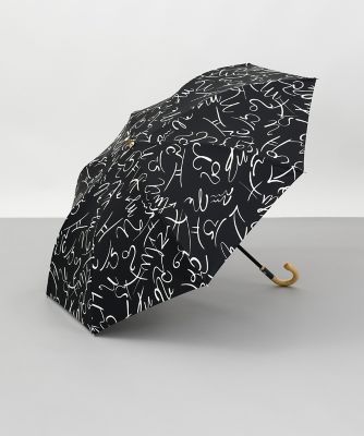 プリント晴雨兼用傘（２段折り・トップフラット）
