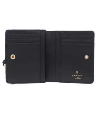 ランバン　オン　ブルー　ＬＡＮＶＩＮ　ｅｎ　Ｂｌｅｕ　ルナ　Ｌファスナー二つ折り財布