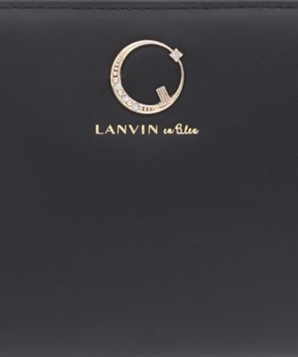ランバン　オン　ブルー　ＬＡＮＶＩＮ　ｅｎ　Ｂｌｅｕ　ルナ　Ｌファスナー二つ折り財布