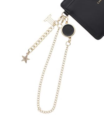 ランバン　オン　ブルー　ＬＡＮＶＩＮ　ｅｎ　Ｂｌｅｕ　ルナ　リール付きパスケース