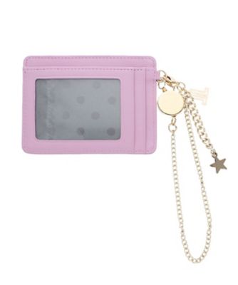 ランバン　オン　ブルー　ＬＡＮＶＩＮ　ｅｎ　Ｂｌｅｕ　ルナ　リール付きパスケース