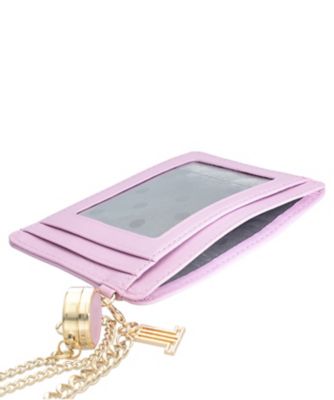 ランバン　オン　ブルー　ＬＡＮＶＩＮ　ｅｎ　Ｂｌｅｕ　ルナ　リール付きパスケース