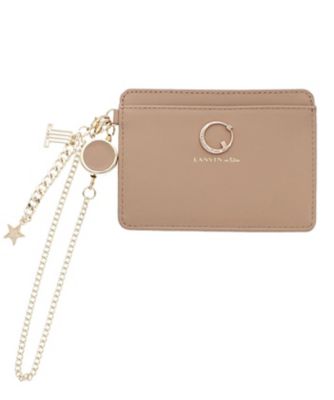 ランバン　オン　ブルー　ＬＡＮＶＩＮ　ｅｎ　Ｂｌｅｕ　ルナ　リール付きパスケース