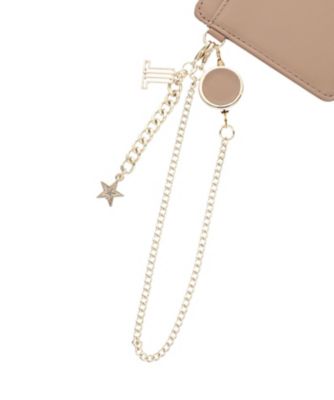 ランバン　オン　ブルー　ＬＡＮＶＩＮ　ｅｎ　Ｂｌｅｕ　ルナ　リール付きパスケース