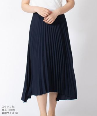 マダム　ジョコンダ　ＭＡＤＡＭ　ＪＯＣＯＮＤＥ　アシンメトリープリーツスカート