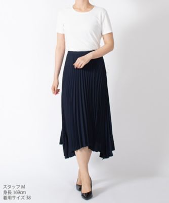 マダム　ジョコンダ　ＭＡＤＡＭ　ＪＯＣＯＮＤＥ　アシンメトリープリーツスカート