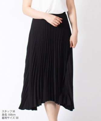 マダム　ジョコンダ　ＭＡＤＡＭ　ＪＯＣＯＮＤＥ　アシンメトリープリーツスカート