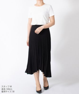 マダム　ジョコンダ　ＭＡＤＡＭ　ＪＯＣＯＮＤＥ　アシンメトリープリーツスカート