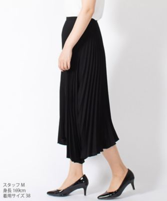 マダム　ジョコンダ　ＭＡＤＡＭ　ＪＯＣＯＮＤＥ　アシンメトリープリーツスカート