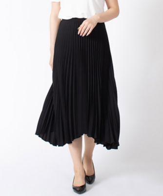 ＜MADAM JOCONDE (Women)＞アシンメトリープリーツスカート