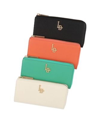 ランバン　オン　ブルー　ＬＡＮＶＩＮ　ｅｎ　Ｂｌｅｕ　エルヴィー　Ｌファスナー長財布