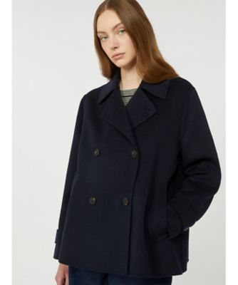 ＜Weekend Max Mara (Women) ＞ファンティーノ　ウール　ブレンド　ダブルブレスト　ピーコート　５０８１０５６１０６