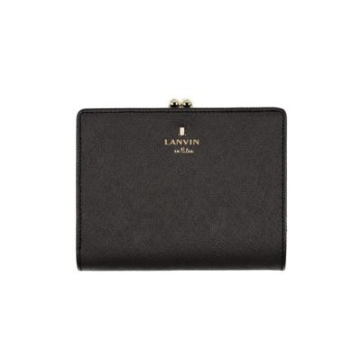 ランバン　オン　ブルー　ＬＡＮＶＩＮ　ｅｎ　Ｂｌｅｕ　リュクサンブール　口金二つ折り財布