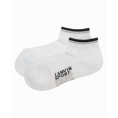 LANVIN SPORT/ランバン　スポール ランバン スポール LANVIN SPORT 【SUMMER FAIR対象】アンクル丈ソックス【抗菌防臭/足底パイル/滑り止め】【返品不可商