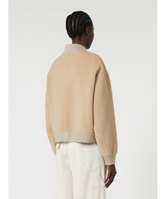 DT★Max Mara★ARNICA ウールボンバージャケット ゼランテ ウール ブレンド ボンバー ジャケット