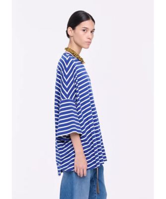 ワイドスリーブストライプＴシャツ　５１．ＴＨＣＪＧ０５ＪＳ０ＴＪ０２６