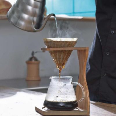 Ｖ６０オリーブウッドスタンドセット
