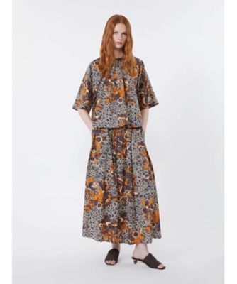 ウィークエンド　マックスマーラ　フォトプリントスカート　美品 MAXMARA WEEKEND LINE（マックスマーラウィークエンドライン） WEEKEND