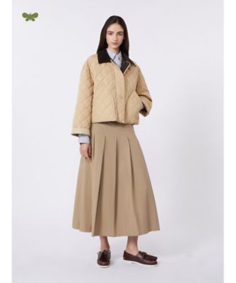 ＜Weekend Max Mara (Women) ＞オルメ　ウォッシュ　ギャバジン　スカート　５１０１１１６１０６