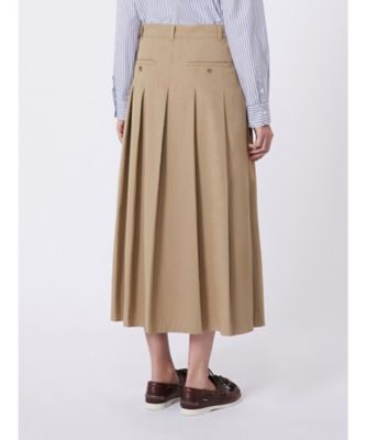 オルメ ウォッシュ ギャバジン スカート 5101116106