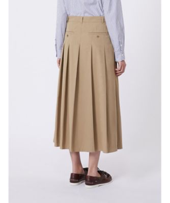 オルメ ウォッシュ ギャバジン スカート 5101116106