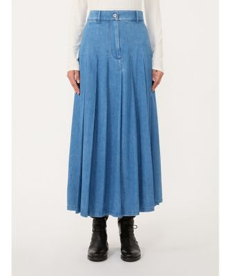 ＜Weekend Max Mara (Women) ＞【送料無料】オプンツィア　コットンデニムスカート　５１０６０１５６０６