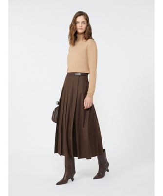 ファストーゾ ウールラップスカート 5106065206