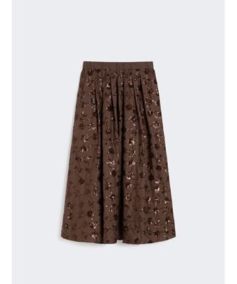 ＜Weekend Max Mara (Women) ＞テンプラ　スパンコール　コットン　スカート　５１０６０７５１０６