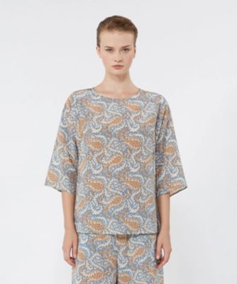 ＜Weekend Max Mara (Women) ＞ジンニコ　ピュア　シルク　プリント　ブラウス　５１１１１４６２０６