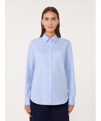 美品　マックスマーラ コットン デニムシャツ 40 25ヨ63 美品 マックスマーラ コットン デニムシャツ 40 25ヨ63