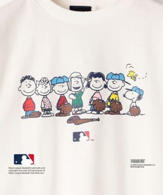 ＰＥＡＮＵＴＳ×ＭＬＢ　プリント　Ｔシャツ　５１２ー３０ー０５６４