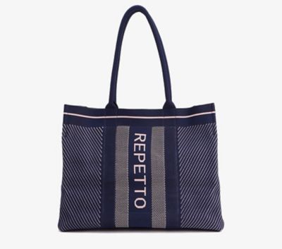 ＜Repetto＞Ｋｎｉｔｔｅｄ　ＳｈｏｐｐｉｎｇＢａｇ　５１２３２５５１３３５