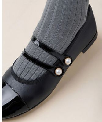 Repetto Erin パール メリージェーン スワン/ノワール　25cm Repetto Erin パール メリージェーン スワン/ノワール 25cm