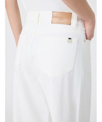 メディーナ コットン ドリル ワイドレッグ パンツ